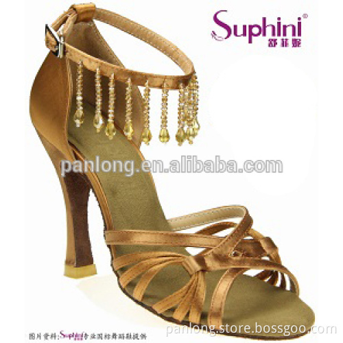 Ladies Dinner Shoes , Rhinestone Salsa Shoes